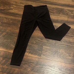 Athleta womens Black Leggings 7/8" size small